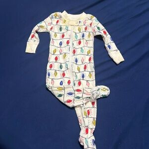 Hanna Andersson light zip footie